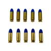45 ACP AUTO Snap caps - Dummy Training Rounds - Set of 10 (Blue & Brass) view 1