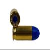 45 ACP AUTO Snap caps - Dummy Training Rounds - Set of 10 (Blue & Brass) view 2
