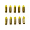 45 ACP AUTO Snap caps - Dummy Training Rounds - Set of 10 (Yellow & Brass) view 1