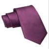 JEMYGINS Mens Purple Tie 7cm Silk Necktie for Business and Wedding (1) view 3