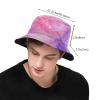 Cute Marble Pattern Bucket Hats Fashion Sun Cap Packable Outdoor Summer Fisherman Hat for Women and Men view 3