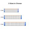 Badminton Pickleball Net, Polyester Badminton Net Replacement, Kids Adult Volleyball Training Net for Tennis, Volleyball, Only Tennis Net,No Include Pole (6.1m) view 3