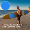 Abahub 9 Piece EVA Surfboard Deck Traction Pads with Kicker for Stomp Skimboards, Surf Boards, Funboard, Fish Board, Blue view 2