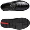 Men's Leather Shoes Loafers Casual Oxford Lace Up Business Classic Comfortable Driving Office Walking Moccasin British Fashion Black, 7.5 US view 4