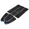 Abahub 9 Piece EVA Surfboard Deck Traction Pads with Kicker for Stomp Skimboards, Surf Boards, Funboard, Fish Board, Black view 1