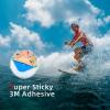 Abahub 9 Piece EVA Surfboard Deck Traction Pads with Kicker for Stomp Skimboards, Surf Boards, Funboard, Fish Board, Black view 4