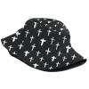 Christian Jesus Cross Bucket Hat Packable Wide Brim Hats Summer Travel Sun Cap Outdoor Jesus Fisherman Hat for Women Men view 2