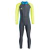 Kids Full Body Swimsuit One piece Long Sleeve Wetsuit Skin Sun Protection Sunsuit Swimwear for Boys S Size view 1