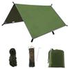 Tent Tarp Camping Tarp Waterproof Picnic Mat 300x300cm Multifunctional Tarp with Carrying Bag Camping Rain Tarp Shelter Car Shelter Hammock Rainfly Sailboat Shade Tarp for Outdoor Backpacking Hiking view 1