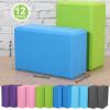 Wettarn 12 Pcs Yoga Blocks Bulk 9 x 6 x 4 Inch EVA Foam Supportive Yoga Brick Lightweight Soft Non Slip Gymnastic Blocks Yoga Pilates Accessories for Girls Women Beginners, Stretching and Meditation view 2