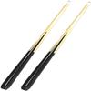 ACDWSXRT Pool cue Billiards House cues Billiard Pool Cue, 2 Pcs Children's Short Billard Rod Handmade Snooker Table Cue Indoor 50-122 Cm Ash Wood Billiard Pool Cues for Children(Size:50 cm) view 1