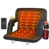 HOPERAN 25" Dual-Sided Heated Stadium Seats for Bleachers with Back Support, 20000mAh Power Bank Included Stadium Chair, 3 Levels Heating Stadium Seating for Bleachers Seat with Backrest view 1