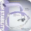 CAPAS Training Swim Snorkel for Lap Swimming, Swivel Headband Ultimate Fit Center-Mount Swimmers Snorkel with Liquid Silicone Mouthpiece Adjustable Strap, Designed for Adult Men Women view 4