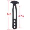 2 Pcs Boat Telescoping Ladder Strap, 3 Adjustable Mounting Holes for 2 Step 3 Step Ladder(M) view 2