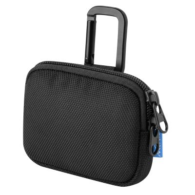 Xxerciz Case Compatible with KardiaMobile Card Personal EKG Monitor Device, Portable Heart Rate Moitor Storage Holder Shell Cover with Zippers and Carabiner (Bag Only)