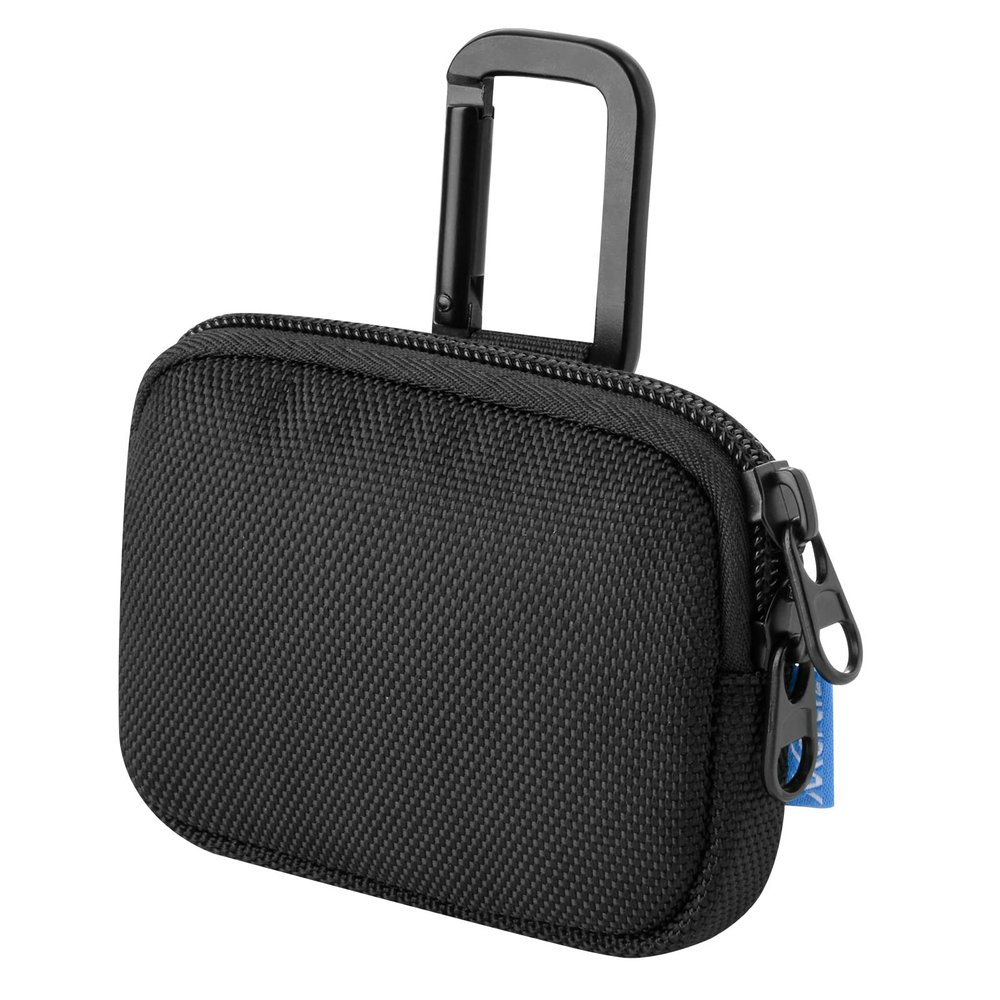 Xxerciz Case Compatible with KardiaMobile Card Personal EKG Monitor Device, Portable Heart Rate Moitor Storage Holder Shell Cover with Zippers and Carabiner (Bag Only)
