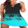 ETCYY NEW Summer Dresses for Women Trendy Boho Floral Print Sundresses Sleeveless Beach Cover Up Dress with Pockets view 1