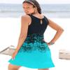 ETCYY NEW Summer Dresses for Women Trendy Boho Floral Print Sundresses Sleeveless Beach Cover Up Dress with Pockets view 3