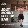 BDL Joist Mount Pull Up Bar, Heavy Duty Chin Up Bar Ceiling Mount for Home Gym Strength Training Equipment, Multifunctional Chin Up Bar Joist Mount, 4 Levels of Height Adjustment view 2