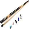 ACDWSXRT Pool cue Billiards House cues Billiard Pool Cue 58 Inches 10-11.5-13 Mm Billiard Pool Cue 1/2 Handcraft Maple Snooker Pool Cue Stick 19 Ounces(Color:Black;Size:13Mm) view 1