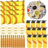 LEIFIDE 148 Pcs Softball Team Gifts Include Softball Water Bottle Makeup Bags Softball Bracelet Hair Ties Sticker Softball Accessories Softball Party Favors for Birthday Supplies view 1
