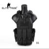 Elite Tribe Emersongear Quick Release 094K Style Vest Camo Modular Chest Set for Airsoft Paintball Game (Black) view 2