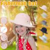 Newborn Hats for Boys Fisherman's Summer Sun Hat Hat Cap Baby Boys Girls Sunscreen Hat Kids Hat (Beige, 0-24 Months) view 4