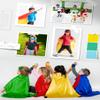 4 Color Sets Kids Double-Sided Superhero Capes and Masks - Super Hero Cape Perfect for Dress-Up, Halloween, Christmas, Cosplay, and Birthday Parties (4 Sets) view 2
