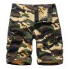 GOKKILRW Mens Cargo Hiking Shorts Camo Ripstop Lightweight Cotton Stretch Combat Outdoor Twill Summer Beach Military Shorts(Yellow,XX-Large) view 1