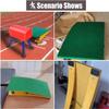 Katzowen Gymnastics Springboard with 4 Springs, Green Vault Equipment for Adult Teen Gymnast, Vaulting Training Sport Equipment, Anti-Tear Spring Boards view 2