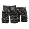 GOKKILRW Mens Cargo Hiking Shorts Camo Ripstop Lightweight Cotton Stretch Combat Outdoor Twill Summer Beach Military Shorts(Green,XX-Large) view 2