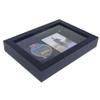 35 Medal Display case, 3D Medal Box Photo Frame, Marathon Medal Display Frame Running Marathon, Triathlon, Football Gymnastics, All Sports Medal Medal Medal Badge (Black, 30.7*24.8 inch) (14*11) view 3