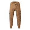 GOKKILRW Mens Cargo Hiking Pants Relaxed Fit Workout Athletic Jogger Casual Lightweight Stretch Combat Military Tactical Pant(Khaki,Medium) view 4