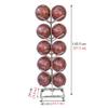 Katzowen Ball Storage Rack Double-Sided Basketball Storage Rack - Stainless Steel Balls Sports Equipment Organizers, Gym Equipment Rack for Footballs Volleyballs (Size : 5-Tier) view 3