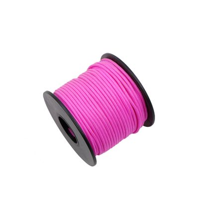 YOUGLE Paracord Cord 100FT 2mm, 3 Strands Micro Parachute Spool Cord, Ideal for Camping, Hiking, Tent Rope, Guyline (PTW-053)