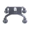 Milageto Cane Tip, Walking Sticks Tips with Support Rubber Foot Cane Ferrules Self Standing Anti Slip Cane Base Stable, A view 1
