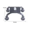 Milageto Cane Tip, Walking Sticks Tips with Support Rubber Foot Cane Ferrules Self Standing Anti Slip Cane Base Stable, A view 3