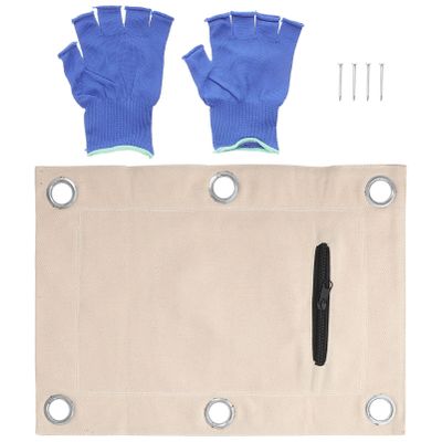 BESPORTBLE 1set Wall Punch Pad for Kicking Punching Accessory for Martial Arts Sparring and Kickboxing Convenient Pre-drilled Design