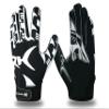 SHARKOX Non-Slip Tacky Football Gloves Ball Feel Sensation, Football Receiver Gloves in Youth, Adult, and Kid Sizes, Ultra Sticky Silicone Strong Palm Grip (White, Adult X-Large) view 3