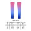 LBCASA Pink and Blue Ombre Cooling Arm Sleeves for Men & Women, Gradient Colorful UV Protection Arm Sleeves for Cycling, (S) view 4