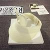 Newborn Hats Girl Adjustable Bunny Visor Folding Boy Sun Straw Kids Baby Hat Summer Cap Baby Care (White, One Size) view 2
