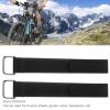 Pilipane 2PCS Bikes Storage Strap, 0 8 x 7 9in Bikes Wheel Stabilizer Strap, Adjust Nylon Bikes Rack Strap, Strong and for Long-Lasting Bikes Wheel Strap, Bikes Accessories for Bikes Wheel(Black) view 2