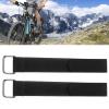 Pilipane 2PCS Bikes Storage Strap, 0 8 x 7 9in Bikes Wheel Stabilizer Strap, Adjust Nylon Bikes Rack Strap, Strong and for Long-Lasting Bikes Wheel Strap, Bikes Accessories for Bikes Wheel(Black) view 4