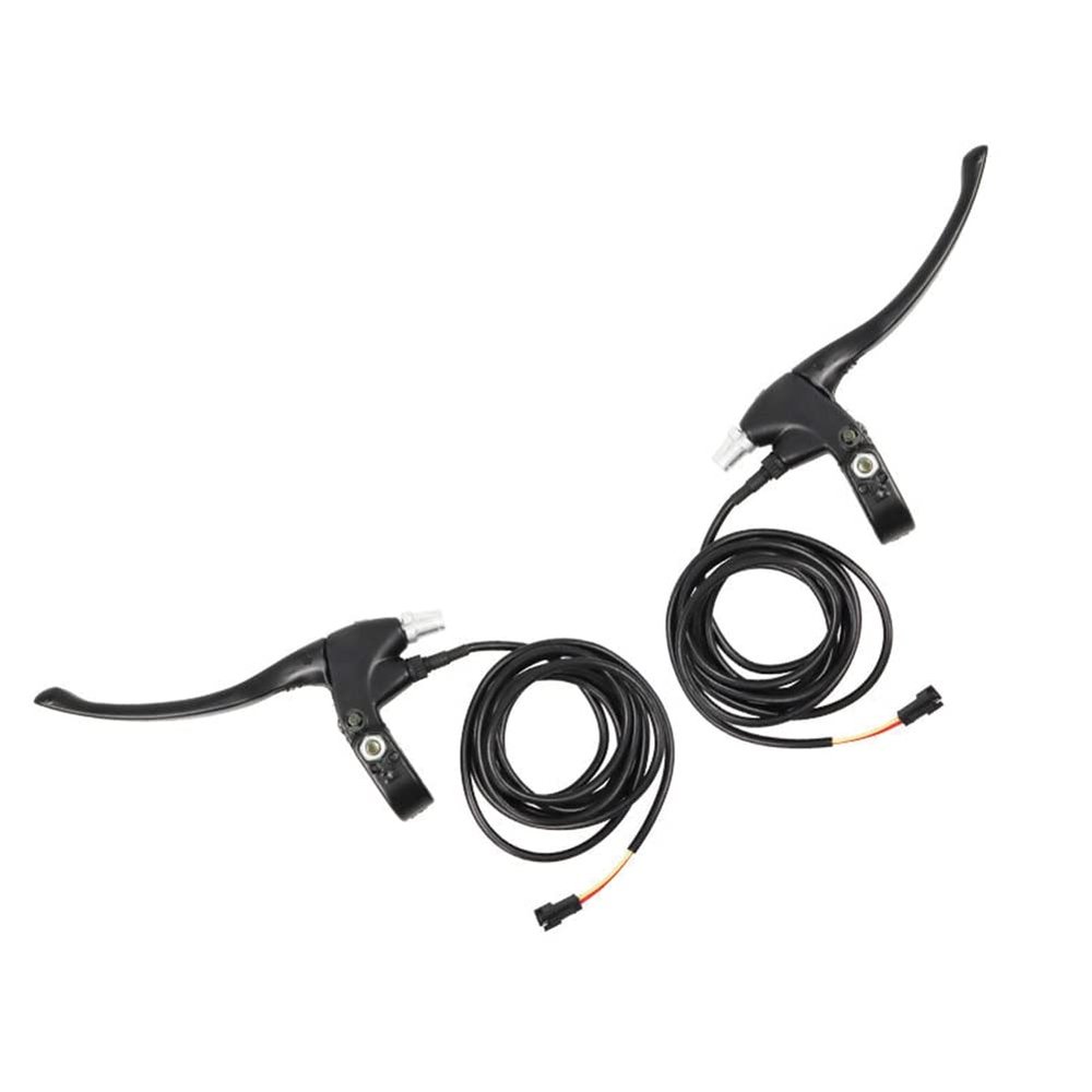 HUFFA Electric Scooter Brake Lever Left and Right Aluminum Alloy Handlebar Clutch Scooter Bike Bicycle Accessories Equipments