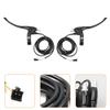 HUFFA Electric Scooter Brake Lever Left and Right Aluminum Alloy Handlebar Clutch Scooter Bike Bicycle Accessories Equipments view 3