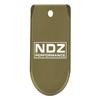 NDZ Performance Magazine Base Plate Finger Extension for Sig Sauer P365X P365 XL 9MM Laser Engraved Anodized Aluminum in Olive Drab Green Logo view 1