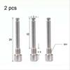 HUFFA 2pcs MTB Bike Bolts Road Mountain Bicycle Oil Disc Brake Titanium Bolt Threaded Pin Inserts Screw for Parts (Color : Gold) view 4