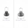 HUFFA Bike Bicycle Bleed Titanium Screw O-Ring for 8.85mm/10mm Oil Filling Hole Pot Split Oiler Cover (Color : 10MM) view 3