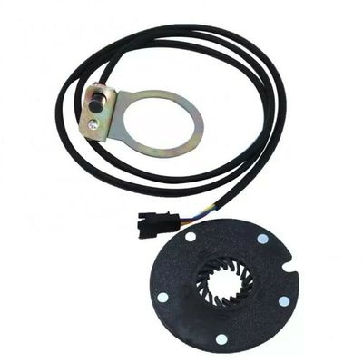 HUFFA Electric Bicycle Pedal PAS System Assistant Sensor 5 8 12 Magnets Speed Sensor E-Bike Magnetic Booster Alloy Pulse Assist Sensor (Color : 5 Magnets)