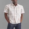 Dockers Men's Regular Fit Short Sleeve Ultimate Shirt, Pink Afterglow Fawn, X-Large view 3